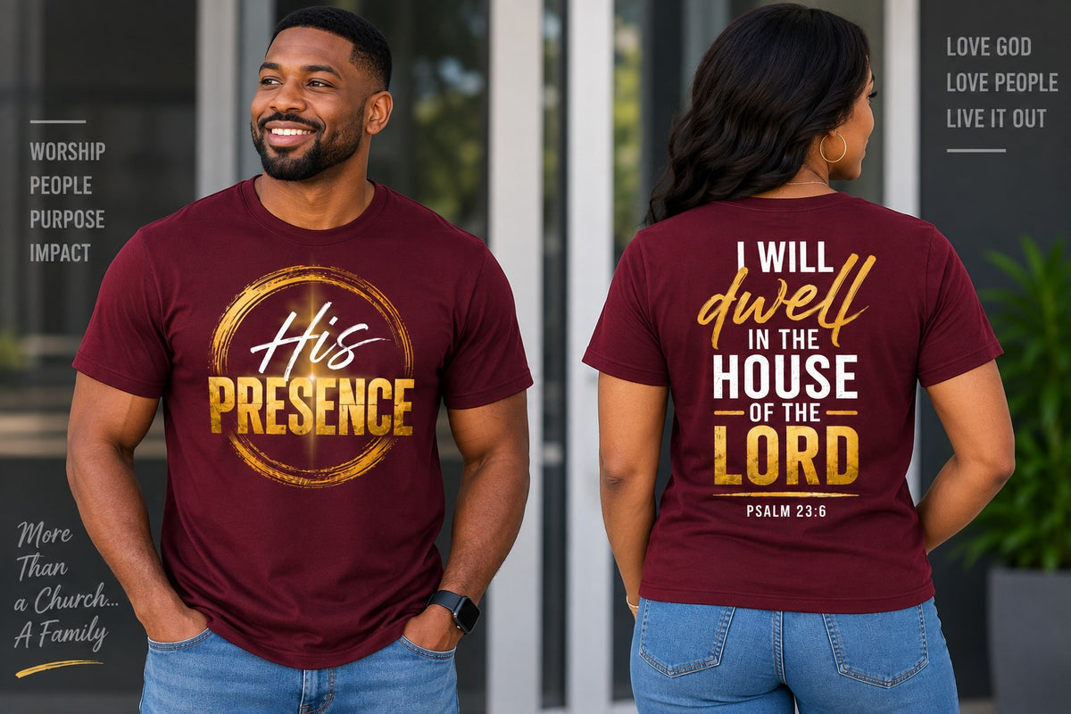 His Presence Burgundy